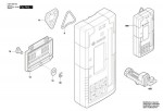 Bosch 3 601 K69 P10 LR40 Laser detector Spare Parts